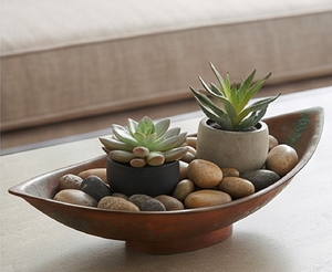 Cuenco de cobre hecho a mano estilo Wabi Sabi, plato de metal pulido para servir alimentos, ideal para regalo, uso doméstico y en la cocina. - Product Image 2
