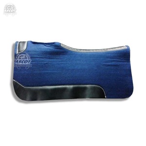 Tapis de selle en cuir et feutre de laine, design fantaisie équestre professionnel, design personnalisable - Product Image 6