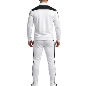 Trajes Deportivos para Hombre con Franja Lateral Blanca y Negra, Cómodos, de Poliéster, Ajustados, Transpirables, de Alto Rendimiento, al por Mayor - Product Image 2