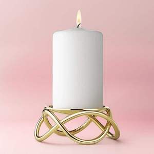 Porte-bougie en métal parfumé de luxe, écologique, pour la décoration de la maison, cadeau de mariage, design élégant - Product Image 1