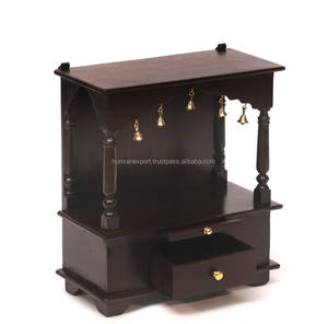 การแสดงไม้แห่งศรัทธาที่ทำด้วยมือของพระเจ้าวัดช่างฝีมือหัวใจศาลเจ้าศักดิ์สิทธิ์จากอินเดีย - Product Image 4