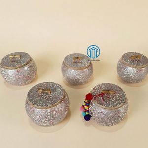 Eco Friendly Bamboo Eggshell Mosaic <b>Gift</b> <b>Box</b> Decorative <b>Ramadan</b> Eid Hamper <b>Box</b> Handmade Wholesale Supply - Product Image 5