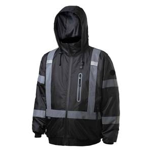 Ensemble de pluie imperméable et chaud pour l'extérieur, haute visibilité, réfléchissant, veste et pantalon de sécurité, tenue de travail industrielle durable - Product Image 2