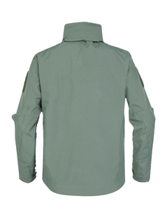 Veste Softshell Homme Marron à Capuche Broderie Camouflage Noir Polaire Légère Chaude pour Cyclisme - Product Image 3