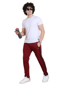 Pantalones Deportivos de Algodón de Cintura Alta para Hombre, Logotipo Bordado con Letras Personalizadas, Estilo Casual, Ajustados, Estilo Urbano, Tinte Liso, Servicio OEM - Product Image 5