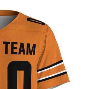 Latest Design American <b>Football</b> Jersey High Quality Breathable Training Wear Custom Shirt Tops at Wholesale <b>Cheap</b> Price - Product Image 5