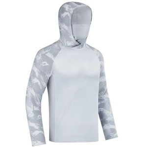 Maillot de football à manches longues pour homme, camouflage bleu, à capuche, ajusté, respirant, en polyester, pour toutes les saisons - Product Image 6