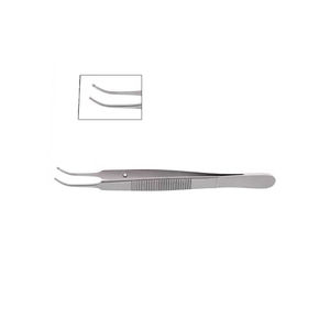 Instrumentos Quirúrgicos Oftalmológicos Profesionales, Pinzas Quirúrgicas de 10 cm de Acero Inoxidable, Delicadas, Dentadas, Eléctricas - Product Image 1