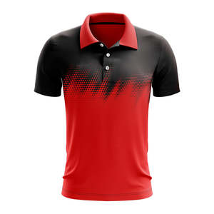 Camiseta de Cricket Personalizada de Manga Corta Sublimada Transpirable 100% Poliéster Hecha en Pakistán con Logotipo Personalizado Todas las Tallas - Product Image 1