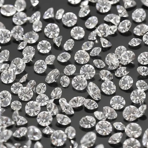 Wholesale SHRAMAN DIAMOND Lab Grown D-F Color 2.50mm Round Brilliant Cut VVS-VS Clarity <b>Small</b> Size Loose Diamonds Making Jewelry - Product Image 1