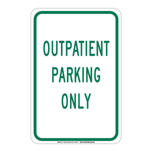 Señalización de Estacionamiento Solo para Pacientes de Brady, Señalización de Piso para Instalaciones Médicas, Interior/Exterior - Product Image 2