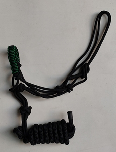 Harnais de cheval en corde de qualité supérieure, réglable, rembourré, équestre, avec quincaillerie en laiton - Product Image 3