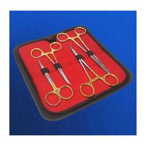 Instrumental Quirúrgico de Acero Inoxidable de Grado Quirúrgico de Alta Calidad, Juego de Vasectomía sin Suturas de 4 Piezas, Fuente de Alimentación Manual - Product Image 5