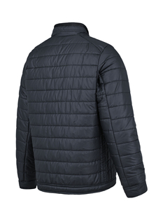 Chaqueta Acolchada de Fabricación Pakistaní, Manga Larga, Cuello Alto, Chaqueta Acolchada Negra Clásica para Hombre, Cierre de Cremallera, Ropa de Abrigo Cálida para Invierno - Product Image 2