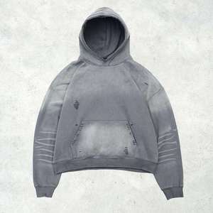 Custom Logo Oversized Hoodie Wholesale Apparel Heavyweight Fleece Hoodie Low MOQ Supplier - Product Image 1
