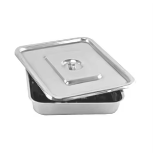 Bandeja de acero inoxidable de 6 pulgadas para instrumentos quirúrgicos estériles Mahfooz, bandeja para instrumentos Holloware - Product Image 5