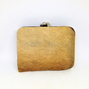 กระเป๋าสตางค์หนังวัวแท้แบบพับได้สำหรับผู้ชาย ทำมือ หนังเครซี่ฮอร์ส ป้องกัน RFID ดีไซน์เรียบง่าย หนังฟูลเกรน เหมาะเป็นของขวัญ - Product Image 2