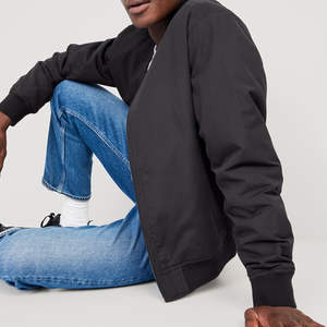 Chaqueta Bomber de Cuero Genuino 100% para Hombre, Talla Grande, Estilo Clásico Cálido para Invierno a Precios de Mayoreo - Product Image 4