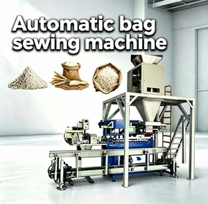Machine à coudre automatique TBM-A01 pour sacs, machine de fermeture de sacs pour système de pesage et ensachage, ligne d'emballage pour riz, céréales, engrais et aliments pour animaux - Product Image 1