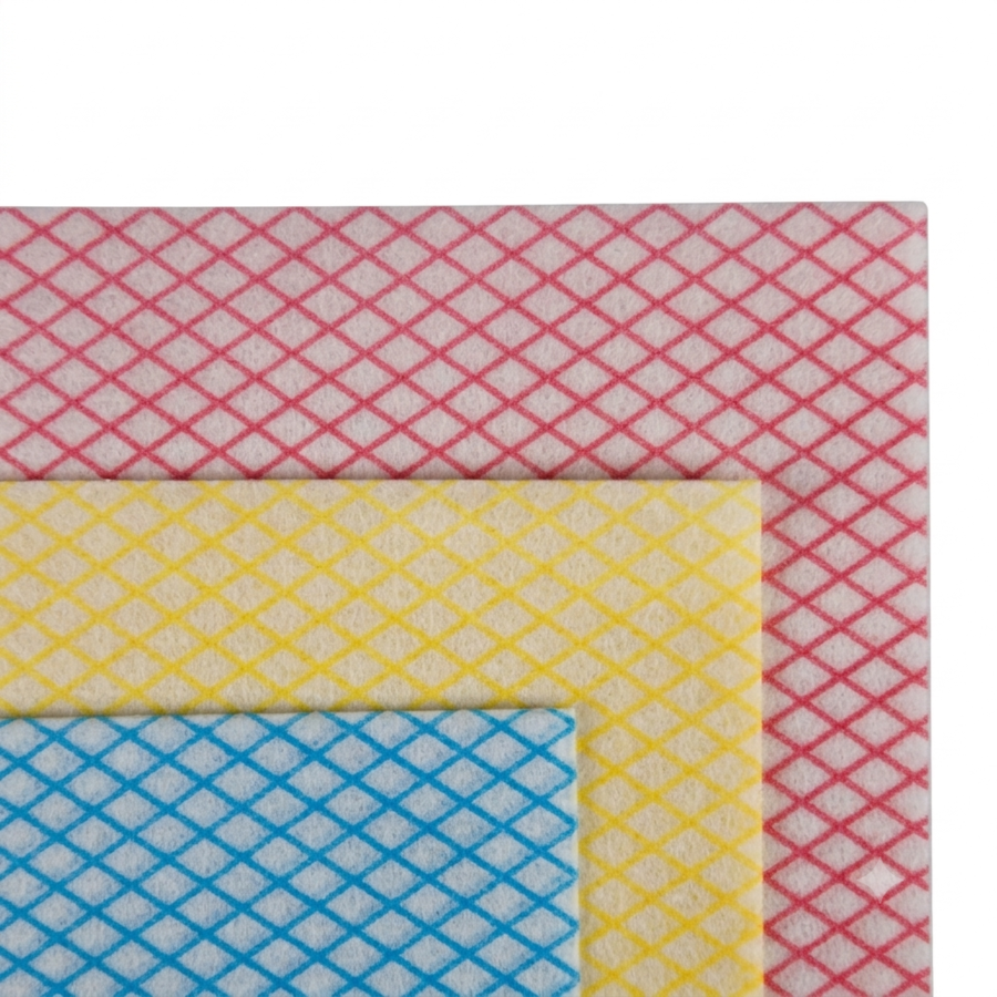Wholesale OEM Eco Friendly Nonwoven Cleaning Cloths Square Waffle ...