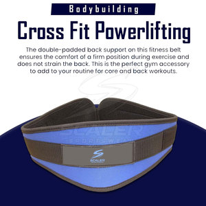 High Performance Adjustable Nylon Lever <b>Belt</b> for Weightlifting Protection and Core Stability - Product Image 2