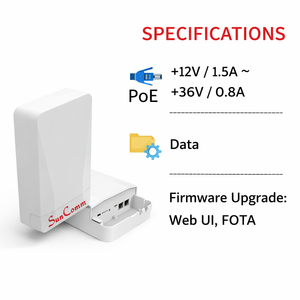 Routeur extérieur 5G SC-5502-5GR CPE avec pare-feu et VPN, Wi-Fi double bande, prise en charge d'une carte SIM, garantie 1 an - Product Image 4