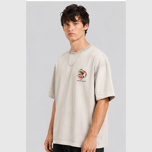T-shirts en tricot surdimensionnés pour hommes entièrement personnalisés de haute qualité, manches courtes, streetwear, séchage rapide - Product Image 3