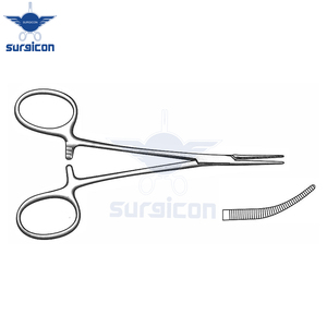 Pinzas Hemostáticas Micro Mosquito Artery de 12 cm (4-3/4 Pulgadas), Curvas, Extra Delicadas, de Acero Inoxidable Premium para Microcirugía - Product Image 4