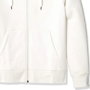 Fashion Zipper Hoodie For Men Warm Basic Cotton Blended Fleece Full <b>Zip</b> <b>Hooded</b> For Streetwear Casual And Sports Wear - Product Image 6