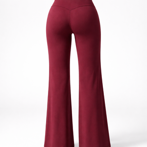 Pantalones de Yoga de Pierna Ancha Personalizados - Calidad Premium al por Mayor de Fabricante OEM y Proveedor Directo de Fábrica - Product Image 2