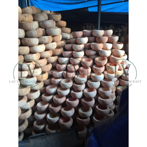 <b>Valentine</b> Gift Heart-Shape <b>Candle</b> Holder, Acacia Wood Bowl, Wooden Bowl For <b>Candles</b> For Home Tabletop Decoration Made In Vietnam - Product Image 4