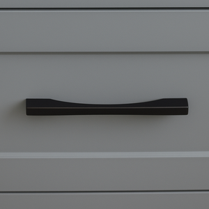 High Quality Zinc Alloy Curved Minimalist Cabinet <b>Hardware</b> Handle for Kitchen Cupboard Bathroom <b>Wardrobe</b> Nightstands Furniture - Product Image 5