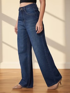 Meilleurs Jeans Premium de Marque pour Femmes, Coupe Ample à Jambes Larges, Écologiques, Déchirés, Style Décontracté – Achetez en Ligne - Product Image 4