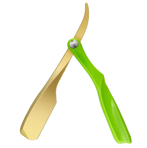 Navajas de afeitar rectas de acero inoxidable de la mejor calidad al por mayor para salón, productos de primera para barbería, navaja de afeitar en venta - Product Image 6