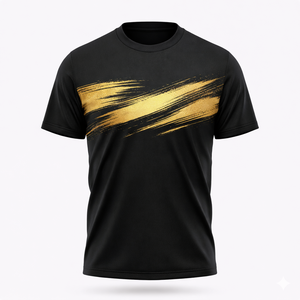 Camiseta de Punto Sólida Informal de Alta Calidad, Impresa con DTG, 100% Poliéster, 180 Gramos, Cuello Redondo, Manga Corta, Diseño Moderno - Product Image 3