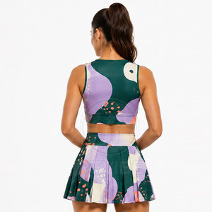 Uniforme de cheerleading haut de gamme pour adultes avec tissu respirant 100% polyester pour les compétitions et l'entraînement - Product Image 2