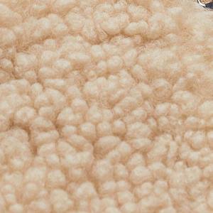 Chaquetas Sherpa de Invierno para Hombre, Diseño de Marca, Estilo Oversize, Color Beige Liso, Atuendo Moderno, Corte Regular, Chaquetas Sherpa Gruesas - Product Image 6