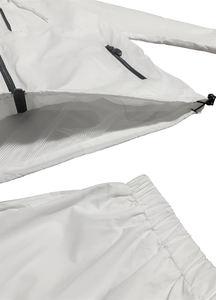 Nouvelles Offres Exceptionnelles : Ensemble Hiver 2 Pièces à Capuche, Uni, Entièrement Zippé, en Coton Imperméable et Coupe-Vent, Idéal pour l'Entraînement et le Basketball - Product Image 3