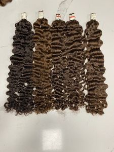 Cabello trenzado a granel Texturas rizadas 100% Extensiones de cabello humano vietnamita Sin tejido químico Cutícula del cabello alineada para mujeres negras - Product Image 6