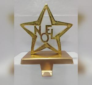 Soporte de metal premium para calcetines, gancho moderno para chimenea navideña para decoración festiva a precio económico. - Product Image 5