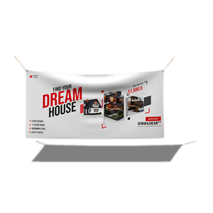 UV Printed <b>PVC</b> and Vinyl Hang Banner for Business Trade Events Shopping Center Plaza <b>Ceiling</b> Advertising - Product Image 4