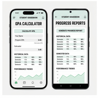 RoyalCraft Tracker de Nivel Empresarial, Calculadora de Puntos de Cumplimiento Académico, Informes de Progreso, Planificador Académico, Disponible para IOS, Android y Mac