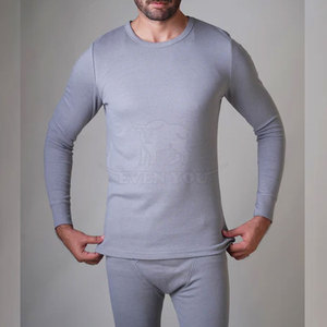 Camisetas Térmicas Transpirables Ecológicas 100% Algodón para Hombre al por Mayor, Material Cálido y Cómodo para Pedidos Personalizados de Marca Privada - Product Image 2