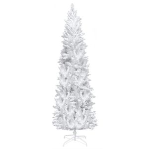 FCH 6.5ft Flocking Tied <b>Light</b> Christmas <b>Tree</b> Elegant and Luminous Decor for Festive Season - Product Image 1