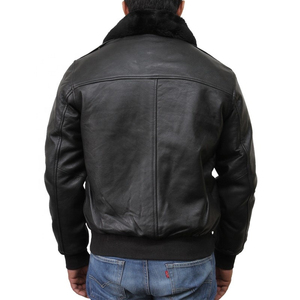 Chaqueta de Cuero de Invierno para Hombre, Nueva Moda, de Alta Calidad, Estilo Urbano, Resistente al Viento, Ecológica, Transpirable, con Cierre Frontal y Mangas Largas - Product Image 4