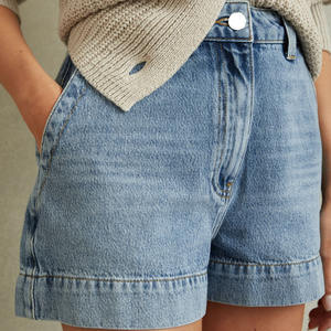 Shorts de Mezclilla Casuales de Verano a la Moda con Logotipo Personalizado de Marca Privada a Precio Económico, Venta al por Mayor Directa de Fábrica - Product Image 2