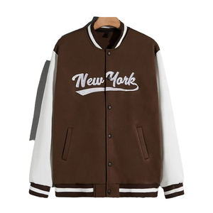 <b>Men's</b> Casual Breathable Embroidered Loose Woolen Stand Collar Safari <b>Jackets</b> | <b>Warm</b> Elegant Winter Outerwear Single Button - Product Image 3