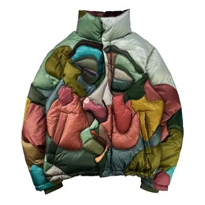 Chaquetas de lona acolchadas con capucha para hombre, personalizadas, de invierno, 100% poliéster, rellenas de fibra, impermeables, a prueba de viento, transpirables, estilo urbano. - Product Image 1