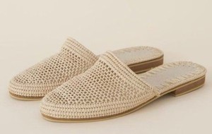 Sandalias de rafia hechas a mano para mujer – Zapatillas de verano de paja marroquí - Product Image 2