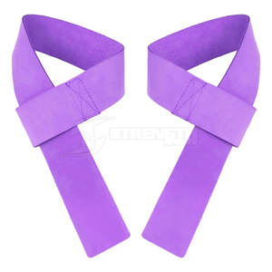 Sangles de musculation en cuir de haute qualité, prise confortable pour les entraînements intensifs. - Product Image 6